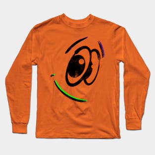 GreenSkinMango g’mango SmileHalloween Long Sleeve T-Shirt
